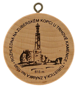 Rozhledna na Zuberském kopci u Trhové Kamenice