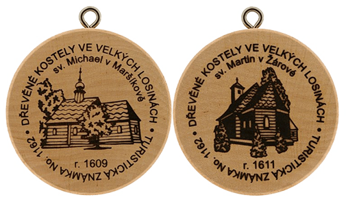 Dřevěné kostely ve Velkých Losinách