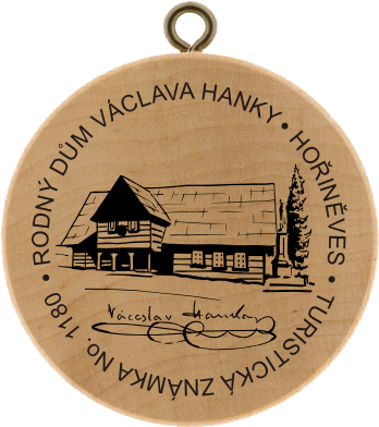 Hořiněves, rodný dům Václava Hanky