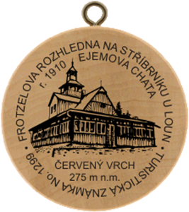 Frotzelova rozhledna na Stříbrníku u Loun, 275 m