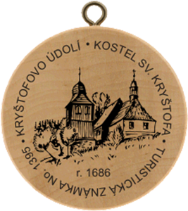 Kryštofovo Údolí - kostel sv. Kryštofa