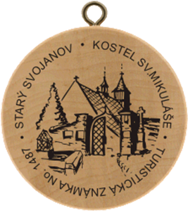 Starý Svojanov kostel sv. Mikuláše