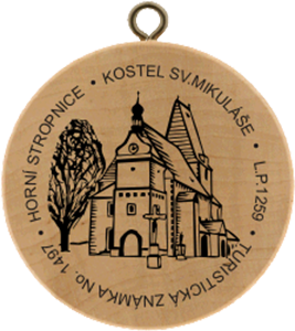 Horní Stropnice, kostel sv. Mikuláše
