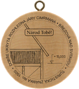 Dobře ukrytá rozhledna Járy Cimrmana - Březová nad Svitavou