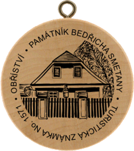 Obříství - památník B. Smetany