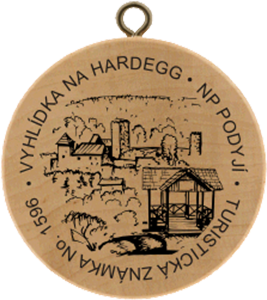 Podyjí vyhlídka na Hardegg