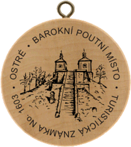 Ostré - barokní poutní místo