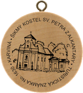 Šikmý Kostel sv. Petra z Alkantary - Karviná