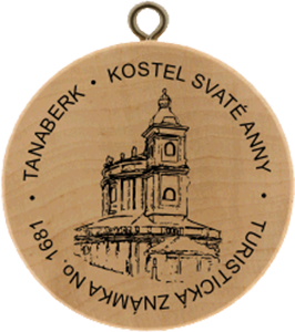 Tanaberk - kostel sv. Anny