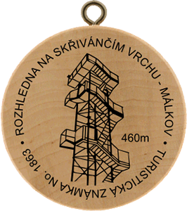 Rozhledna na Skřivánčím vrchu - Málkov