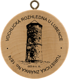 Vochlická rozhledna u Lubence