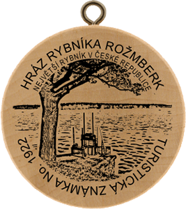 Hráz rybníka Rožmberk