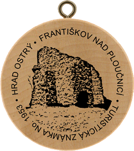 Hrad Ostrý, Františkov nad Ploučnicí