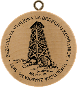 Bezručova vyhlídka na Brdech u Kopřivnice