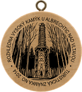 Rozhledna Vysoký Kamýk u Albrechtic nad Vltavou