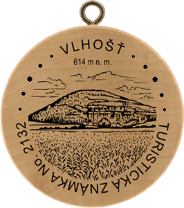 Vlhošť 614 m n. m.