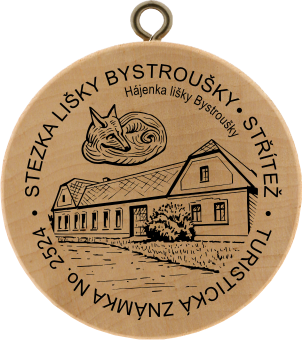 Stezka Lišky Bystroušky, Střítež