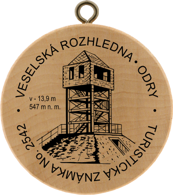 Veselská rozhledna, Odry