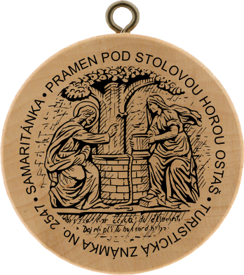 Samaritánka - pramen pod Stolovou horou Ostaš