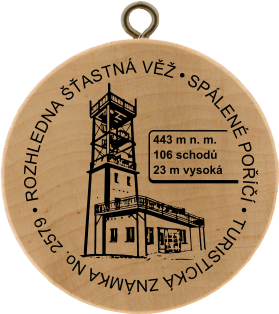 Rozhledna Šťastná věž, Spálené Poříčí