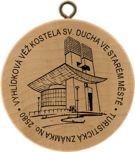 Vyhlídková věž kostela Sv. Ducha ve Starém Městě