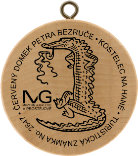 Červený domek Petra Bezruče, Kostelec na Hané