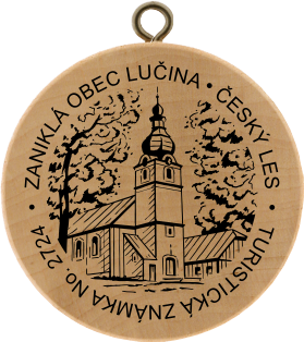 Zaniklá obec Lučina, Český les