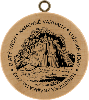 Zlatý vrch - Kamenné varhany - Lužické hory