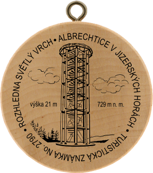 Rozhledna Světlý vrch - Albrechtice v Jizerských horách