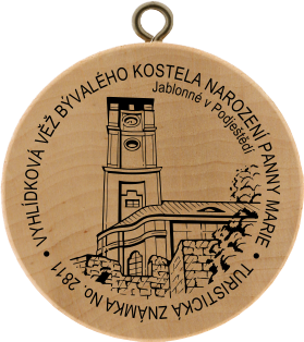 Vyhlídková věž bývalého kostela Narození Panny Marie