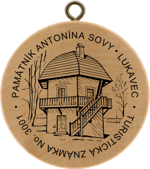 Památník Antonína Sovy, Lukavec