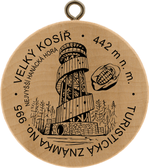 Velký Kosíř 442 m.n.m.
